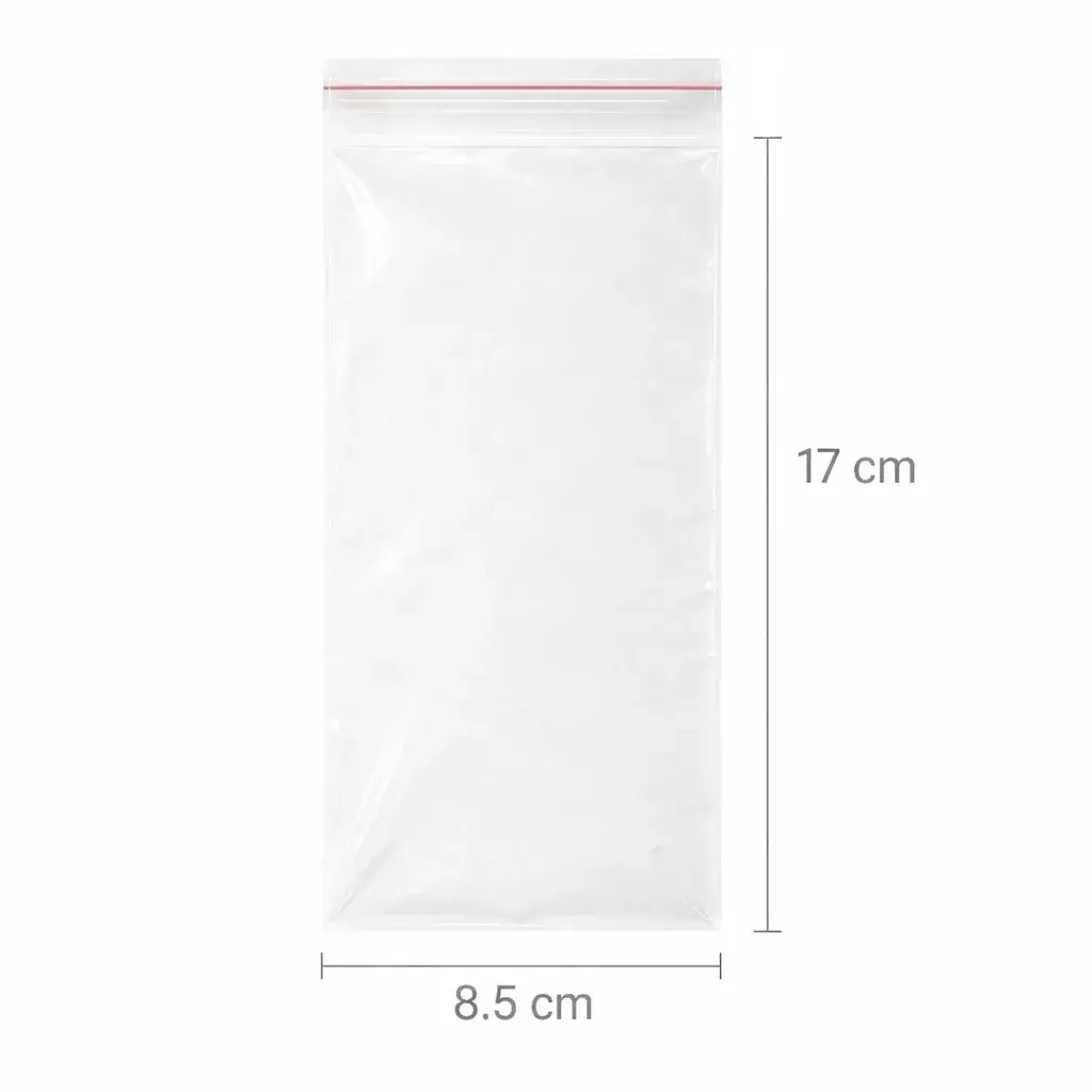 Zip kesa 8,5x17