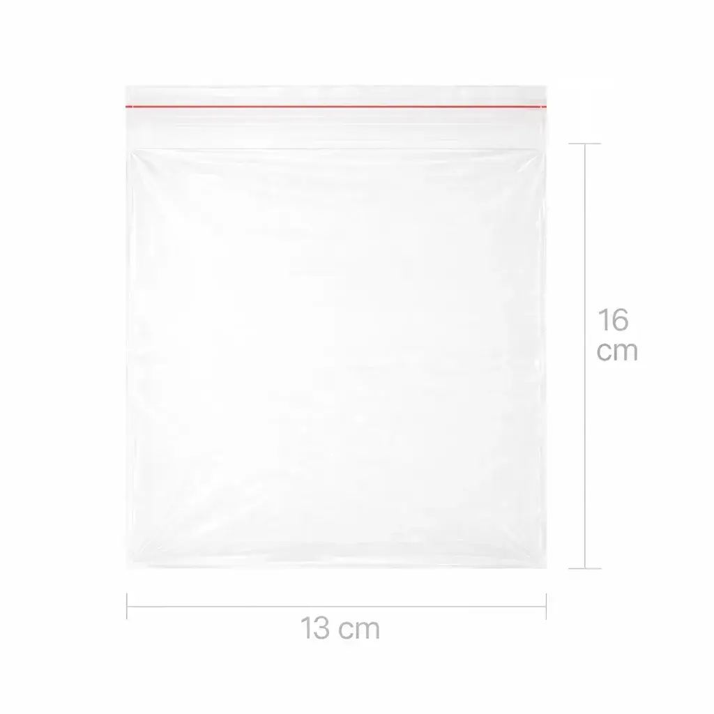 Zip kesa 13x16